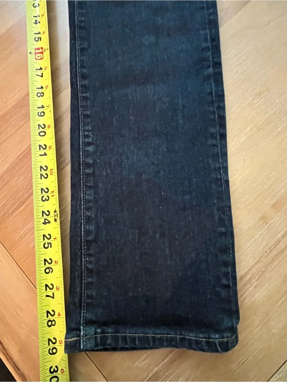 J. Crew Flex Straight Fit Jeans Men's 30x30 Dark Wash Blue Denim Re-Imagined